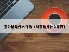 意外险是什么保险（财意险是什么东西）