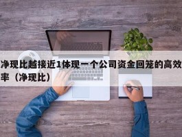 净现比越接近1体现一个公司资金回笼的高效率（净现比）