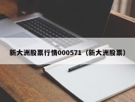 新大洲股票行情000571（新大洲股票）