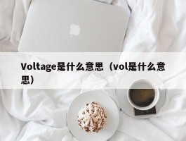 Voltage是什么意思（vol是什么意思）