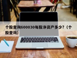 个股查询600030每股净资产多少?（个股查询）