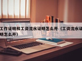 工作证明和工资流水证明怎么开（工资流水证明怎么开）