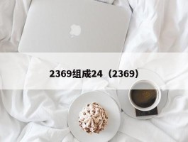 2369组成24（2369）