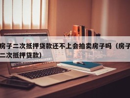 房子二次抵押贷款还不上会拍卖房子吗（房子二次抵押贷款）